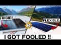 130W Flexible Solar Panel Vs 130W Rigid | Don't Buy Until You Watch!