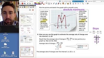 3.1 Video Notes: Graphing Polynomial Functions