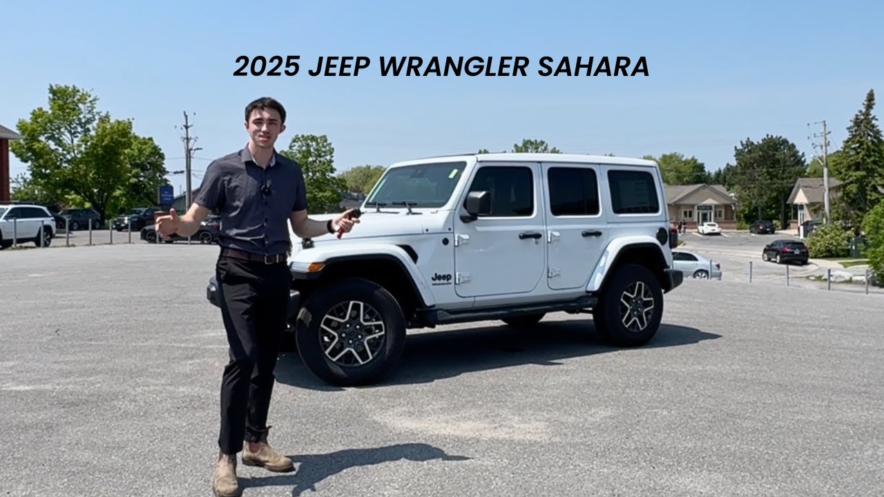 This is a DREAM Jeep | 2025 Jeep Wrangler Sahara 😍