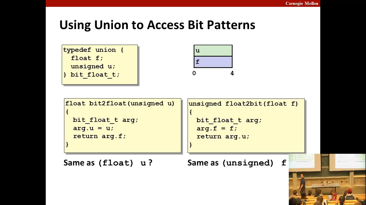 1423593290 Lecture 09 Machine Level Programming V Advanced Topics - YouTube