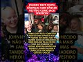 Johnny Depp visita crianças no hospital vestido de Jack Sparrow