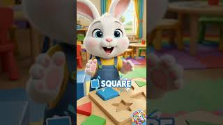 Shape Sorting Fun for Kids | Learn Shapes with Benny Bunny #learnshapes #kidsshorts