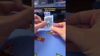 Mini colouring in book tutorial