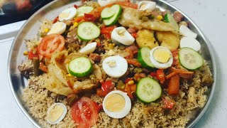 Benachin Yappa| Meat Benachin Jollof rice| Thieb bu wekh