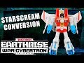 Transformers Official | How to Convert Starscream | Transformers War for Cybertron: Earthrise