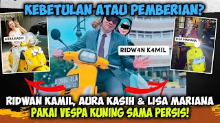 Geger Vespa Kuning Identik⁉️ Ridwan Kamil, Aura Kasih \u0026 Lisa Mariana – Kebetulan atau Hadiah?