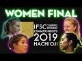 Boulder World Championship Final Women 2019 - Hachioji