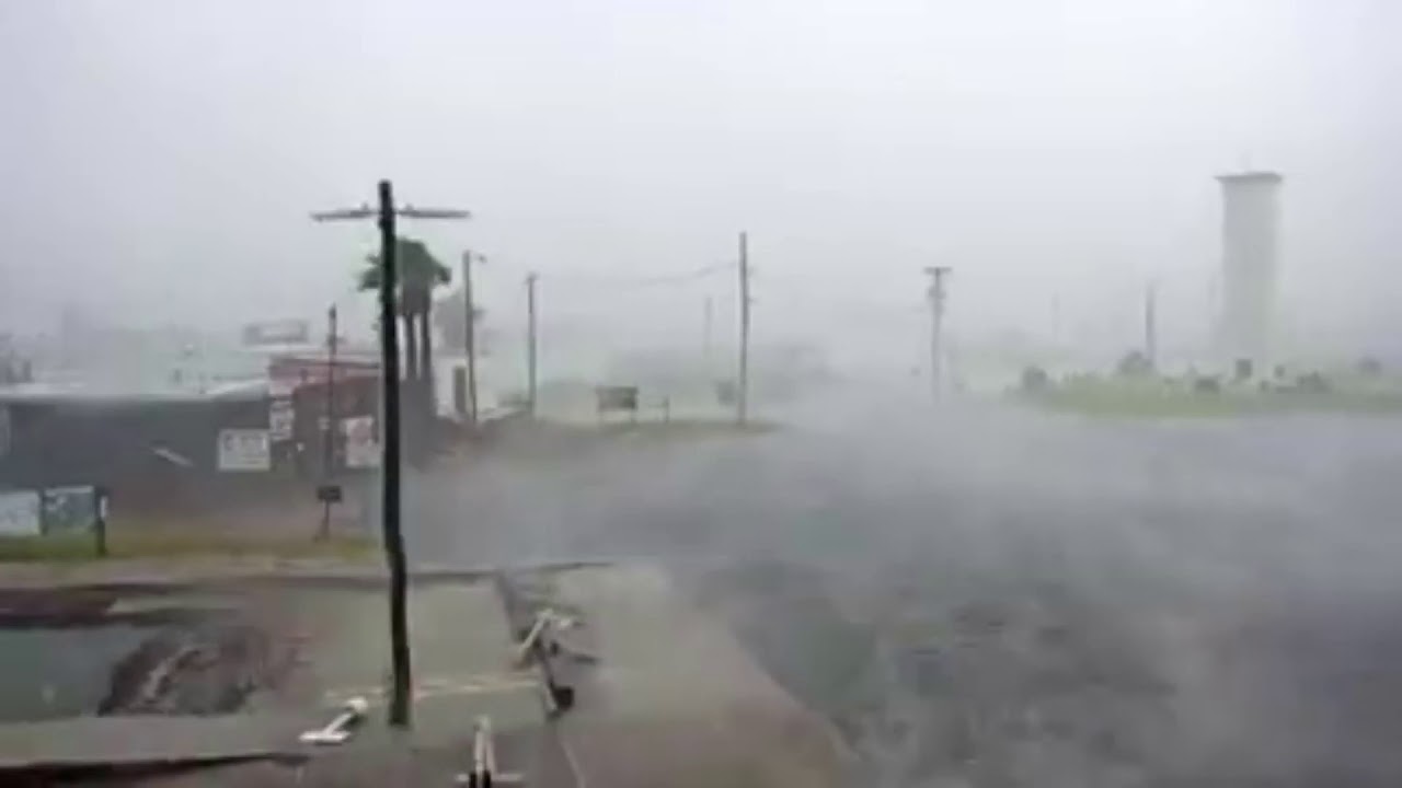 Aransas Pass Texas Harbor During Storm YouTube