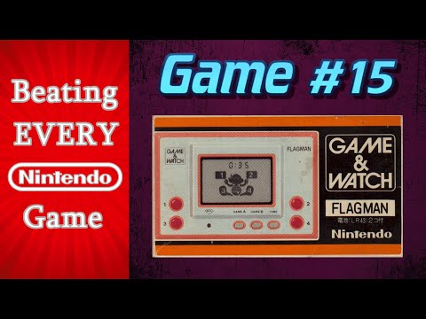 Game & Watch: Flagman | Beating Every Nintendo Game (#15) - YouTube