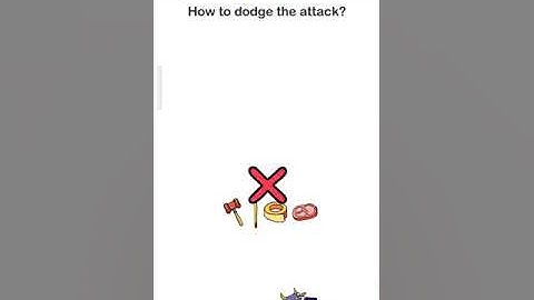 Brain out level 215, How to dodge the attack
