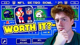 NFL Retro Bowl 25 First Impressions!