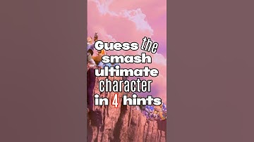 Guess The Smash Ultimate Character In 4 Hints Part 31 #gaming #ssbu #nintendo