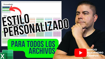 Crear un Estilo Personalizado de Tabla en Excel disponible en Todos los Archivos