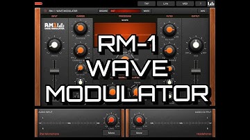 RM-1 Wave Modulator by Kai Aras - AUv3 or Standalone - Demo for the iPad