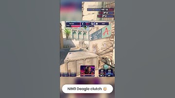 Nin9 deagle clutch, one of the craziest of the year 🤯🎯 #cs2 #cs2pov #deagleclutch