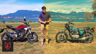 CB360T Vintage vs. CB300R Moderna – ¿Cómo evolucionan las motos?