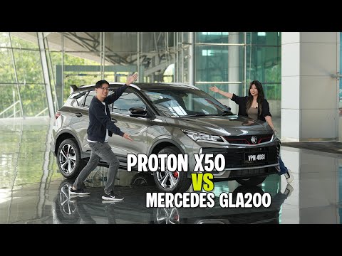 PROTON X50 vs Mercedes GLA200 | Which is the better value car?