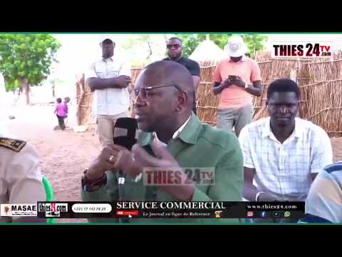 Le Ministre Ousmane Diagne à la rencontre des éleveurs du pays profond
