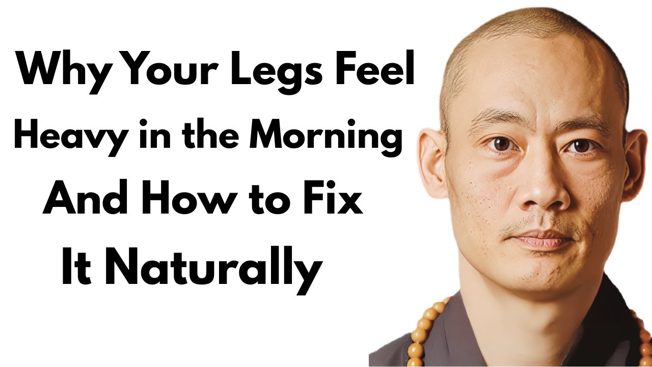 Why Your Legs Feel Heavy in the Morning — And How to Fix It Naturally