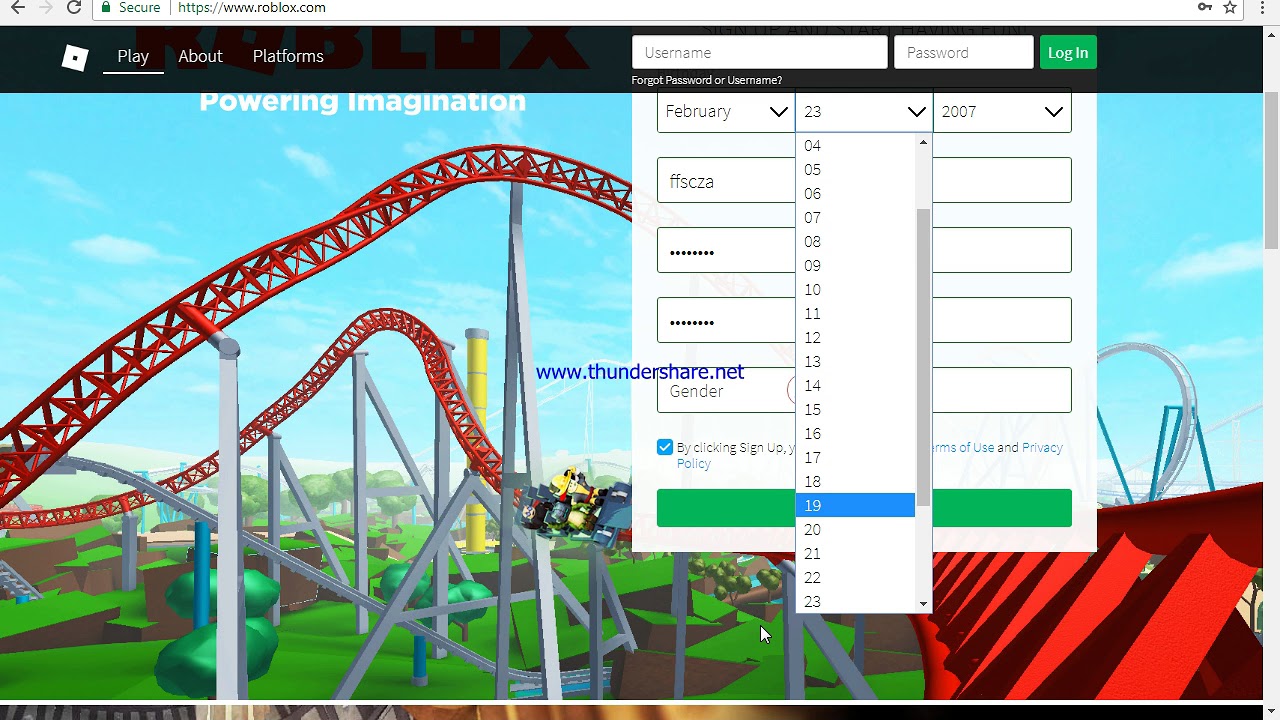 roblox download login