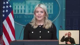 Press Secretary Karoline Leavitt Briefs Members of the Media, Feb. 18, 2026
