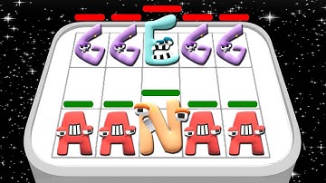 Merge Alphabet Lore Run MAX LEVEL (1-20)