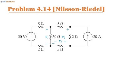 Problem 4.14 (Nilsson Riedel) Electric Circuits 10th Edition - Thevenin Equivalent
