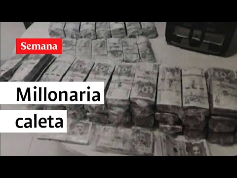 La millonaria caleta que encontró el CTI en el Huila