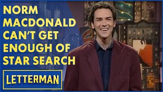 Norm Macdonald Loves Watching "Star Search" | Letterman