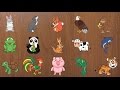 Развивающие мультики-пазлы для детей - Учим животных (2 серия)