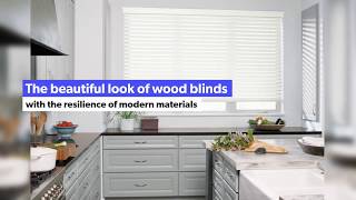 Hunter Douglas Wood Blinds - Everwood