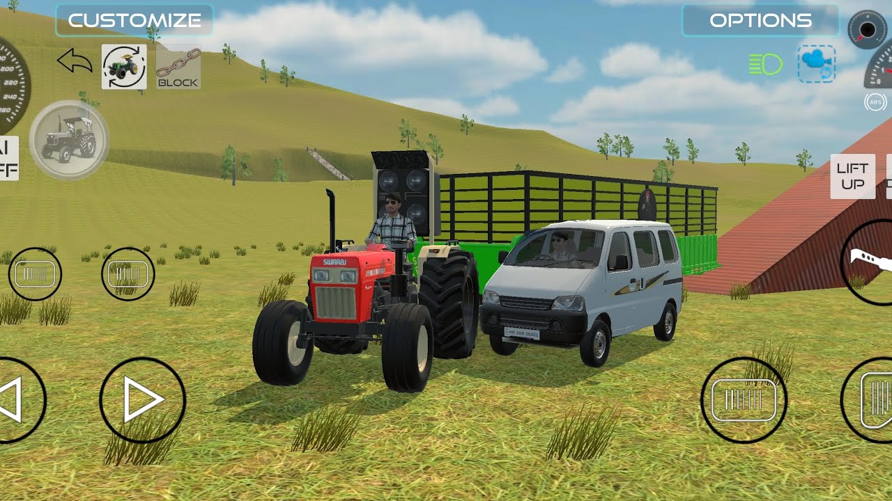 Tractor and Eco gadi wala game 👿 Indian vehicles simulator/ gaming station 08 