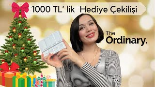 Saç Ve Cilt Bakımı I 1000 Tl Lik Yılbaşı Çekilişi I The Ordinary