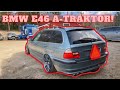 Bmw e46 a-traktor Del 2 │ Från bil till färdig a-traktor!