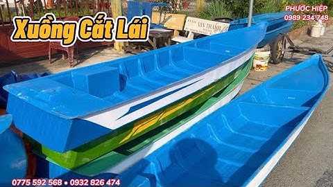 Xuồng Cắt Lái 3m6, 3m9, 4m2, 4m5 Composite || PHƯỚC HIỆP 0775 592 568