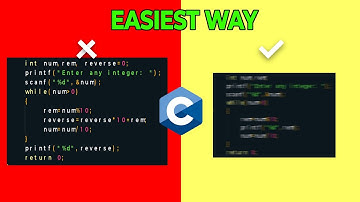 C program to reverse a number | Easiest method | Hindi | Tutorial