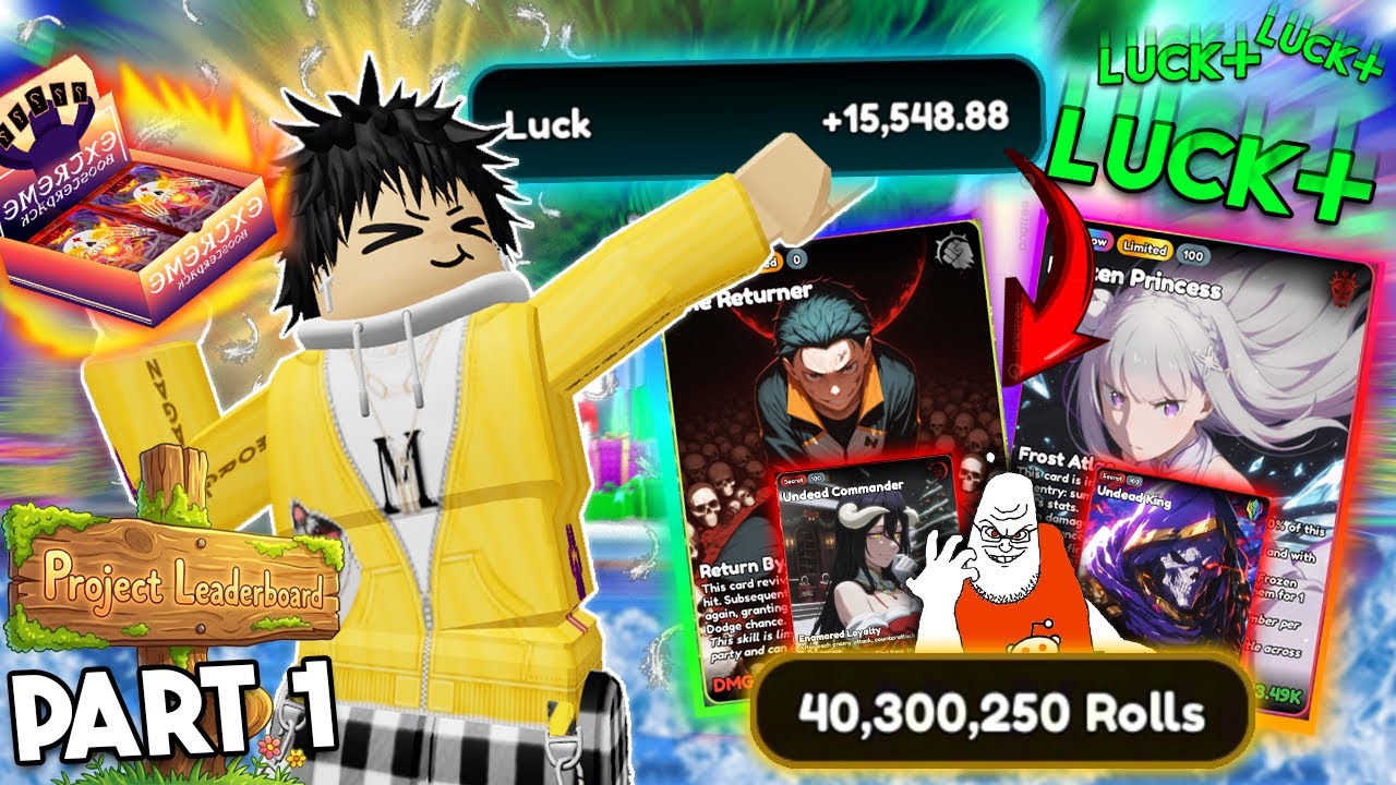 🔥CAN'T BELIEVE I START WITH THIS in Project Leaderboard! (Pt. 1) Anime Card Clash!