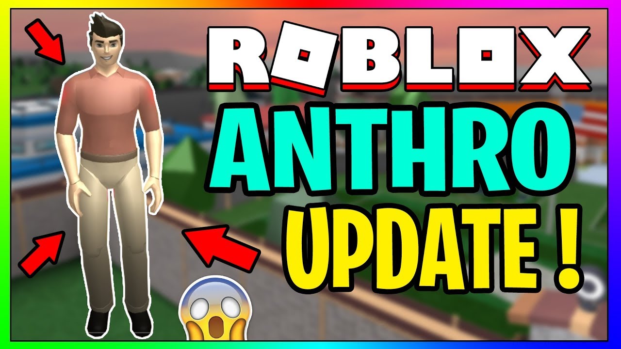 Roblox Released Anthro New Roblox Character Style Roblox New