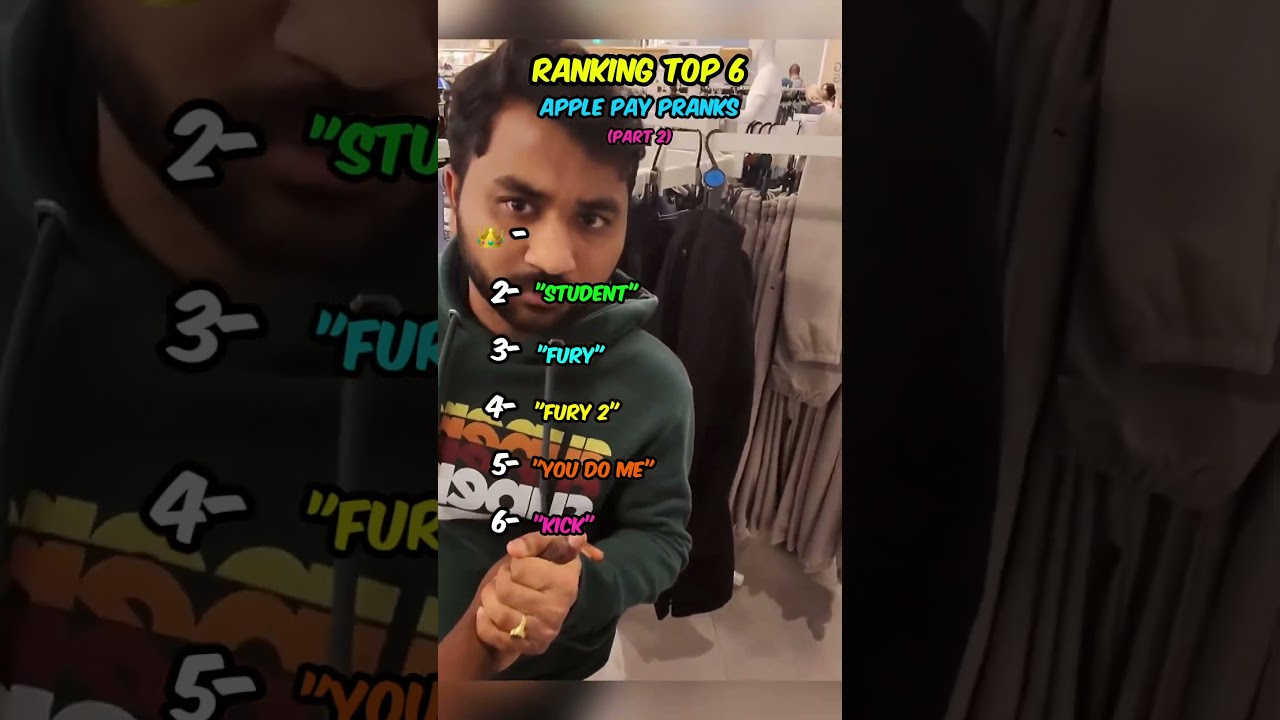 Ranking Top 6 Apple Pay Pranks (Part 2)