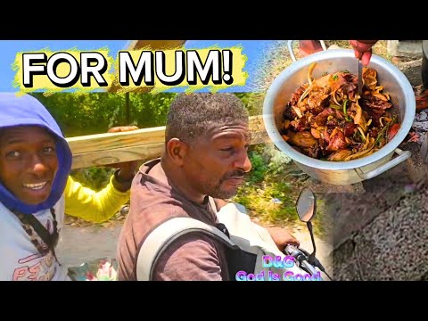 Running Out of Wood! 😱 Bike Lumber Challenge & Jamaican Yard Cookout!