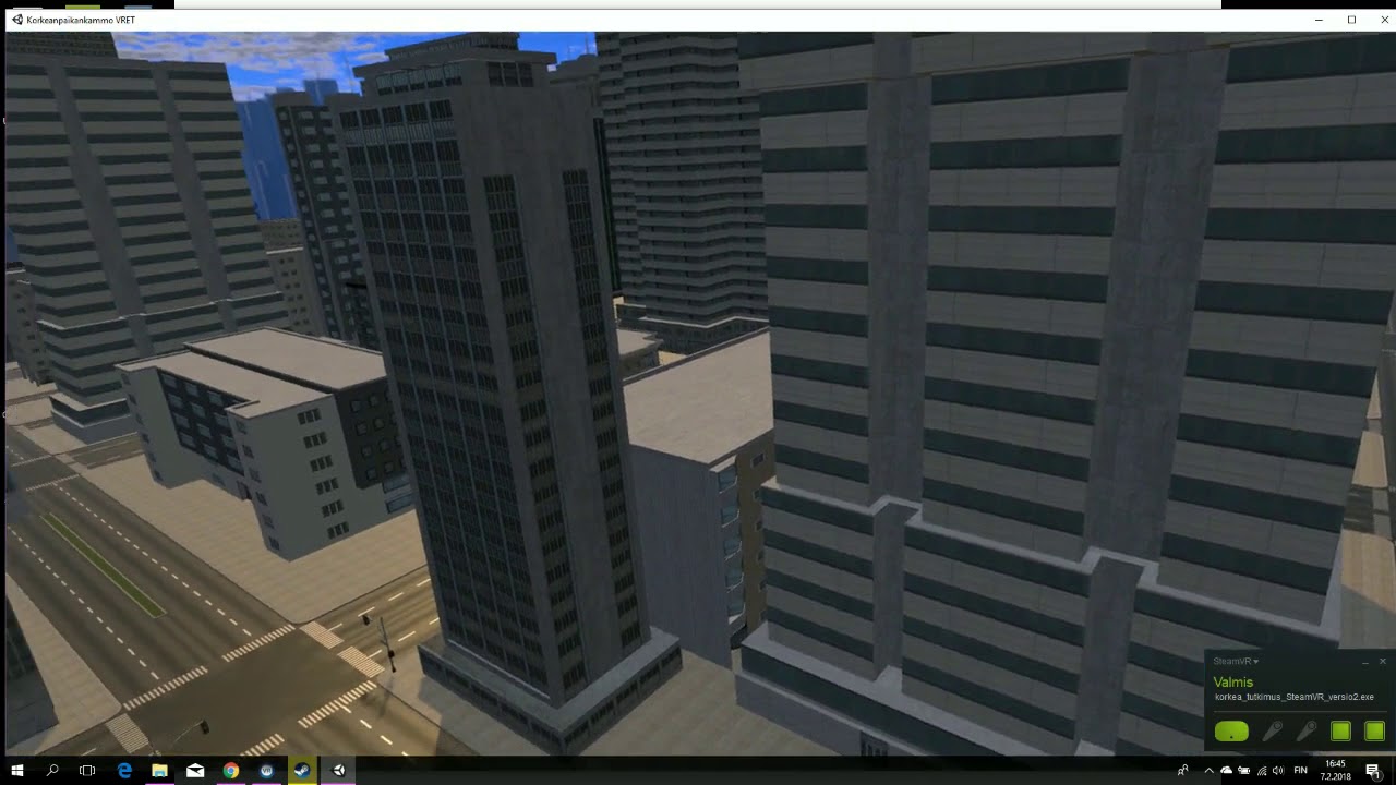 VRET Acrophobia research