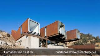Casas con contenedores marítimos - Roscontainer