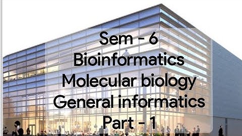 KU  BSc Botany questions  ( Sem 6 ) Molecular biology , General & Bio informatics - Part - 1