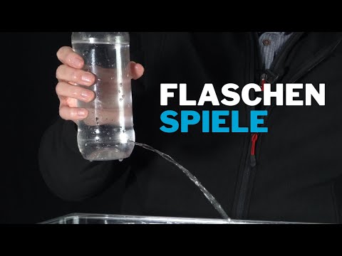 Flaschenspiele mit Luft und Wasser – Kita-Experimente