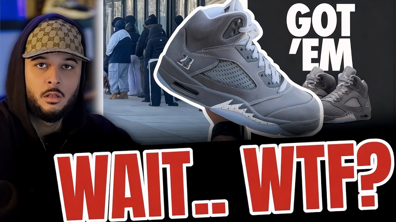Подождите минутку! Что же на самом деле случилось с кроссовками Jordan 5 Wolf Grey 2026?..