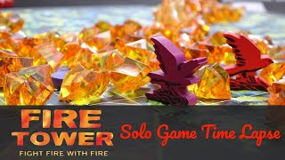 Fire Tower Board Game Solo Mode In Less Than 1 Minute Time Lapse