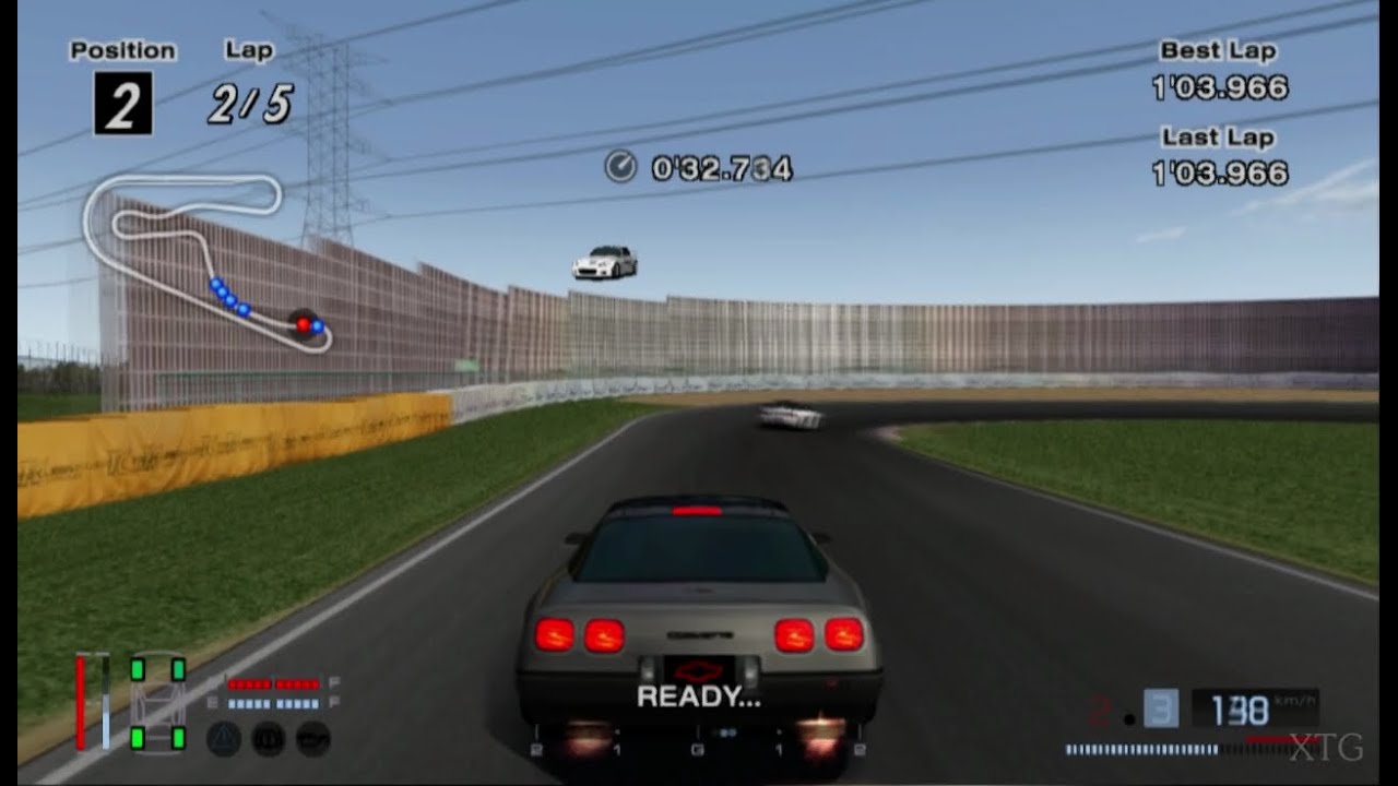 0 Gran Turismo 4 Chevrolet Corvette Zr 1 C4 90 Hd Ps2 Gameplay Youtube