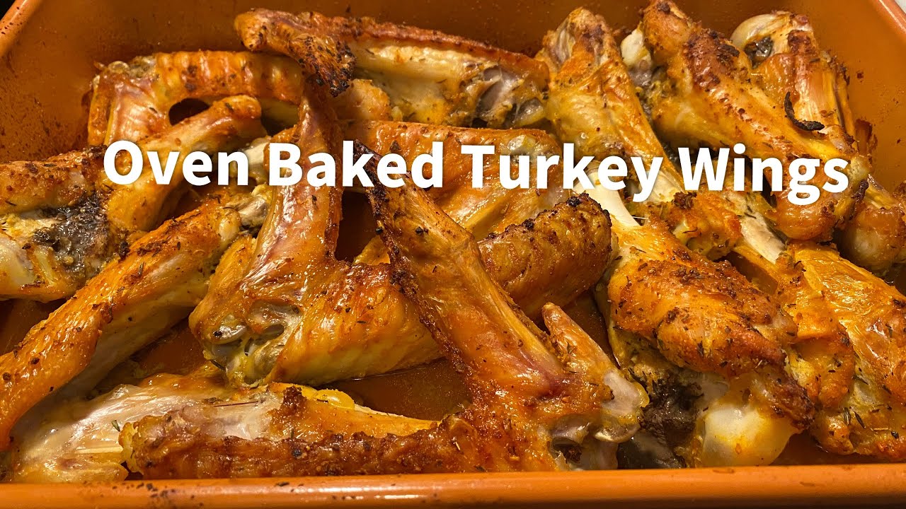 Oven Baked Turkey Wings