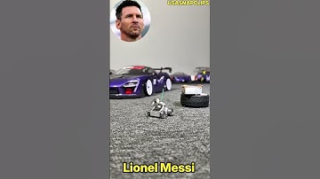 Messi, Ronaldo, Mbappé & Yamal RC Race! ⚡ Epic Battle! #soccerplayer #usasnapclips #messi #Ronaldo B