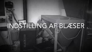 Blæser indstilling - scotte Black Star pillefyr